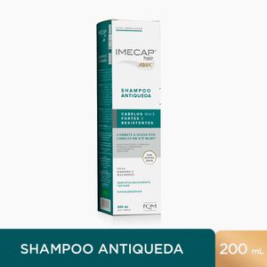 Imecap® Hair Max Shampoo Antiqueda 200ml - Combate a Queda dos Cabelos