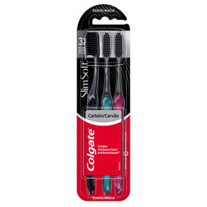 Escova de Dente Colgate Slim Soft 3 Unidades