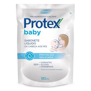 Sabonete Líquido Protex Baby Proteção Delicada Refil 180Ml