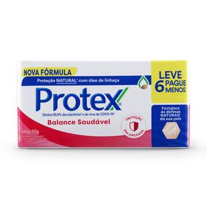 Kit Sabonete Protex Balance Saudável Leve 6 Pague 5 Unidades 85g Cada