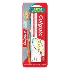 Kit Escova Dental Colgate Slim Soft Advanced+Creme Dental TT12 90g