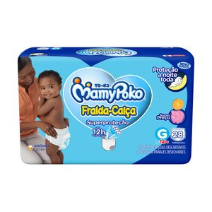 Fralda Mamypoko Calça Superproteção Jumbo G 28x1
