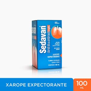 Sedavan Xarope Expectorante 6mg/ml 100ml - Cloridrato de Ambroxol Alivia a Tosse