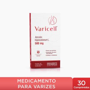 Varicell 500mg 30 Comprimidos - Remédio para Varizes e Dores nas Pernas