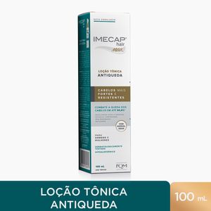 Imecap® Hair Max Loção Antiqueda 100ml - Combate a Queda dos Cabelos