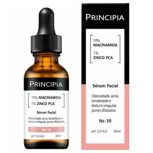 Sérum Facial Anti-Idade Principia Skincare NC-10 Niacinamida + Zinco 30ml