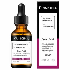 Sérum Facial Renovador Principia Skincare AM-10 Ácido Mandélico 30ml