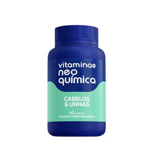 Vitamina Neo Química Cabelos e Unhas 60comprimidos