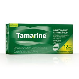 Tamarine 12MG 20 Cápsulas
