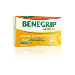 Benegrip Multi Dia 20 Comprimidos