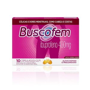Buscofem 400mg com 10 cápsula