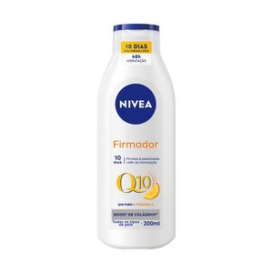 Loção Hidratante Nivea Body Firmador Q10+Vitamina C Todos os Tipos de Pele  200ml