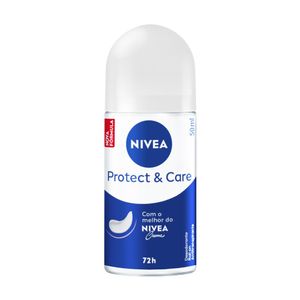 Desodorante Roll On Nivea Feminino Protect & Care 50ml