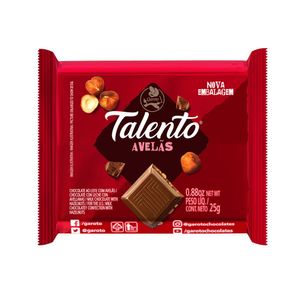 Chocolate Talento Avelã 25G