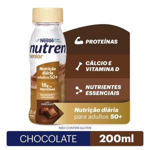 Complemento Alimentar Nutren Senior Chocolate Zero Lactose 200ml