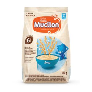 Mucilon Cereal Infantil Arroz Sachê 180g