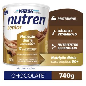 Suplemento Alimentar Nutren Senior Pó Chocolate 740G