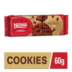 Cookie Alpino Gotas Chocolate 60g