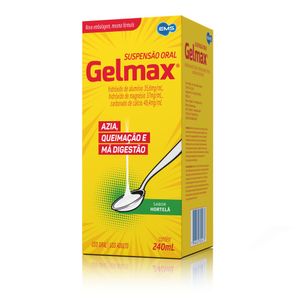 Gelmax Sabor Hortelã Suspensão Oral 240ml