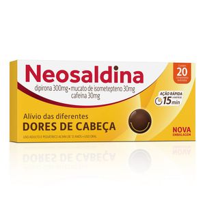 Neosaldina com 20 Drágeas