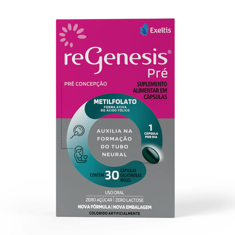 Regenesis Pré 30 Cápsulas | Drogaria Globo - Drogaria Globo