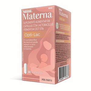 Suplemento Vitamínico para Gestantes Materna Opti-Lac 30 Cápsulas