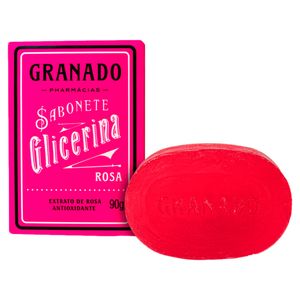 Sabonete em Barra Granado Glicerina Rosa 90g