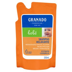 Shampoo Relaxante Granado Bebê Camomila Refil 250ml