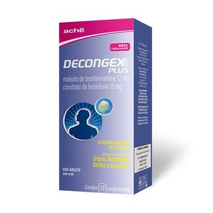 Decongex Plus 12 Comprimidos