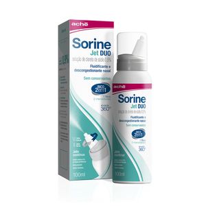 Sorine Jet Duo Solução Nasal 100ml
