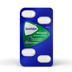 Sonridor Rapido Paracetamol 500mg 4 Comprimidos