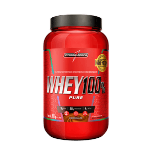 Whey Protein 100% Pure Sabor Chocolate Integralmédica 900g