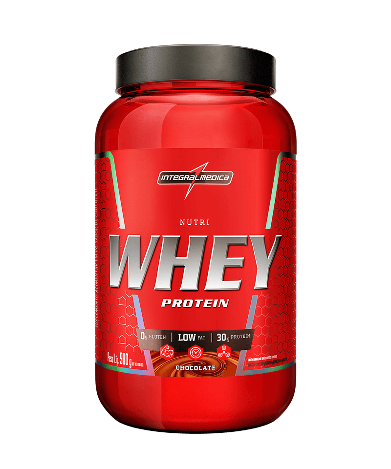 WHEY PROTEIN INTEGRALMEDICA CHOCOLATE 900G 7896311709533