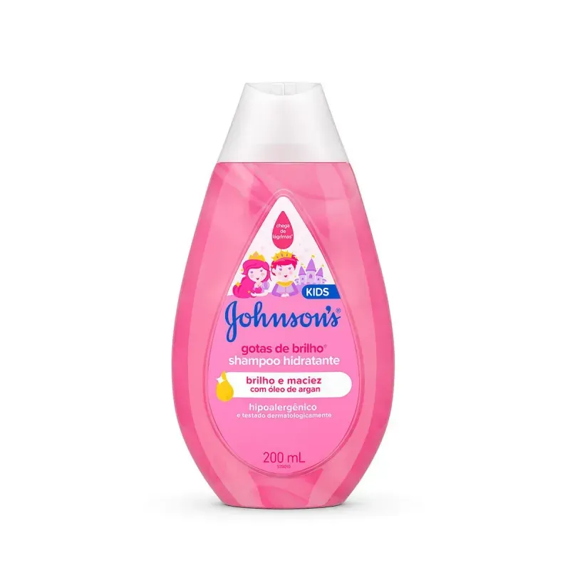 Shampoo Johnson-s Kids Gotas de Brilho 200ml 1