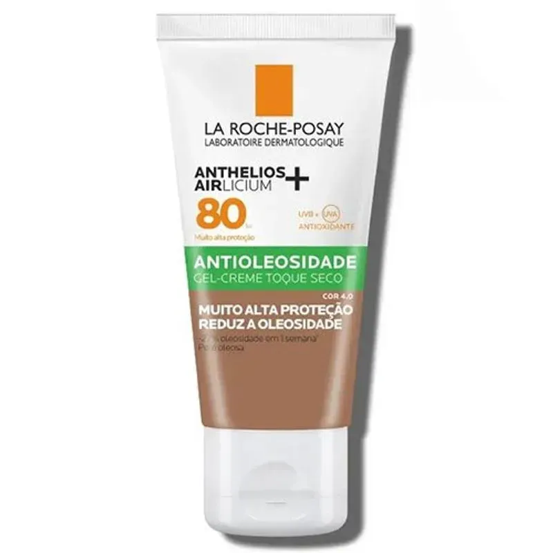 Protetor Solar Facial La Roche Posay Anthelios Airlicium Cor 4.0 Fps 80 40g 1