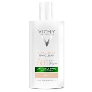 Protetor Solar Facial Vichy Capital Soleil UV-Clear Cor 2.0 FPS 60 40g