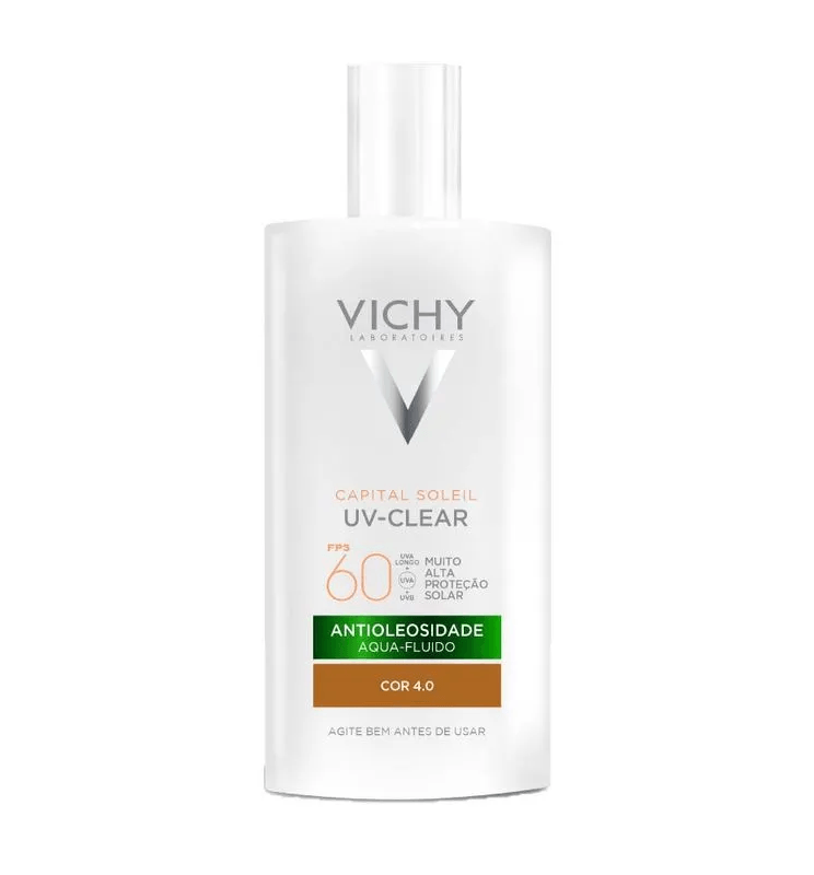 Protetor Solar Facial Vichy Capital Soleil UV-Clear Cor 4.0 FPS 60 40g 1