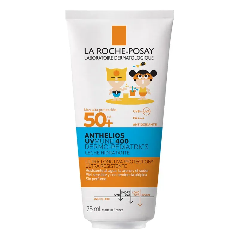 Protetor Solar Infantil La Roche-Posay Anthelios UVMUne 400 Dermo-Pediatrics FPS 60 75ml 1