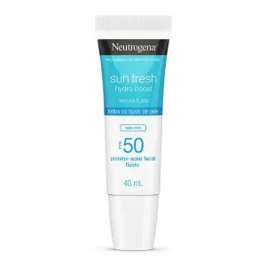 Protetor Solar Facial Neutrogena Sun Fresh Hydro Boost FPS50 Sem Cor 40ml