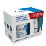 Kit Creme Hidratante Corporal CeraVe 454g+Gel de Limpeza Facial 40g 2