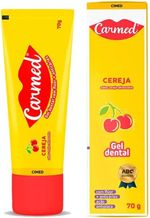 Gel Dental Carmed Cereja com Fluor 70g 3
