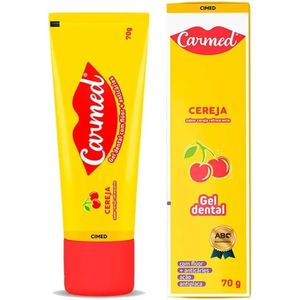Gel Dental Carmed Cereja com Flúor 70g