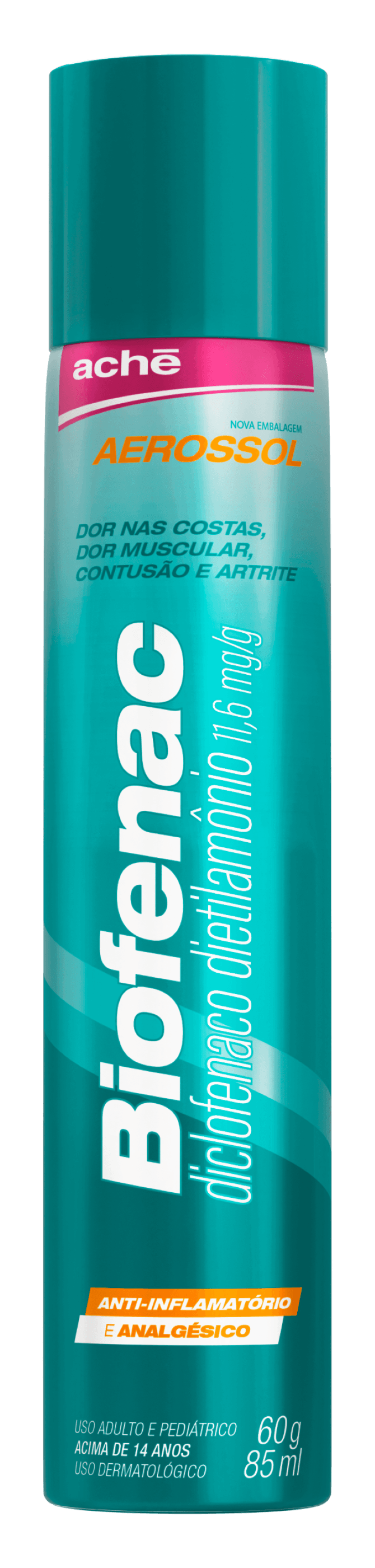 BIOFENAC AER 11,6 MG FRX60G SLE 7896658014321 -2-