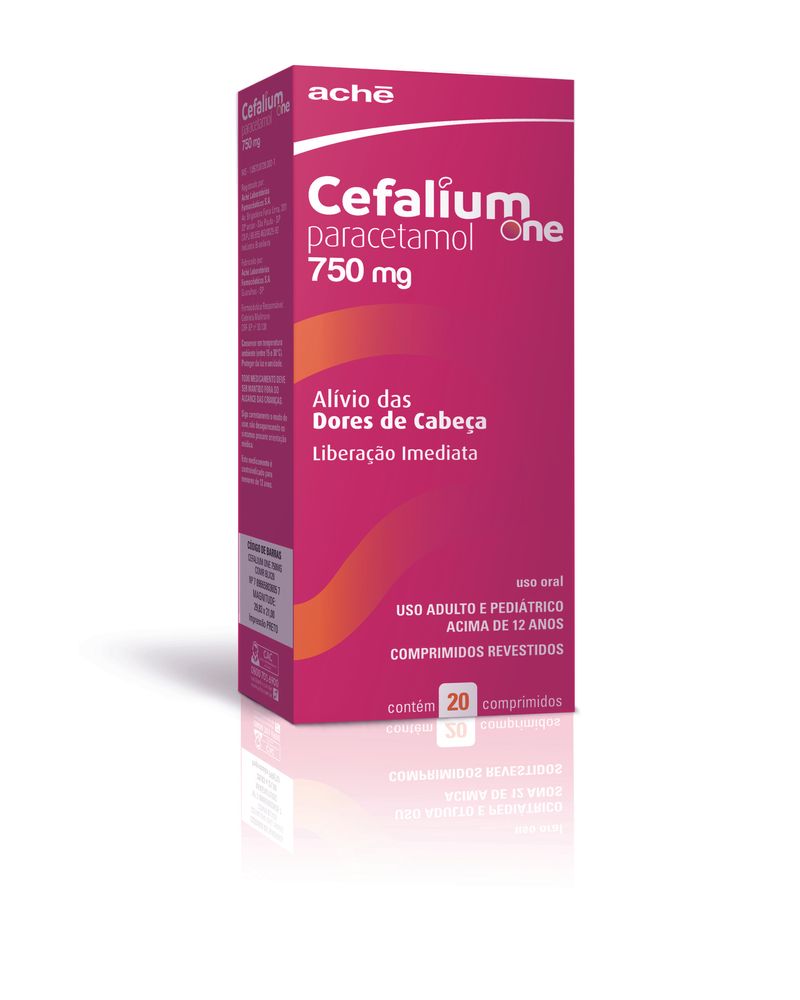 CEFALIUM ONE 750MG X 20COMR_EAN 7896658036057