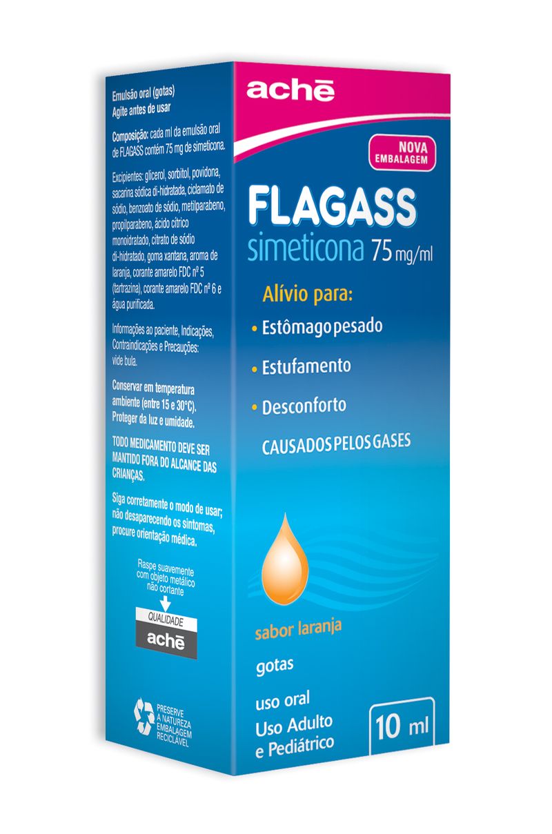 FLAGASS 75MG EMUOR GT FRX10ML  EAN 7896658033094