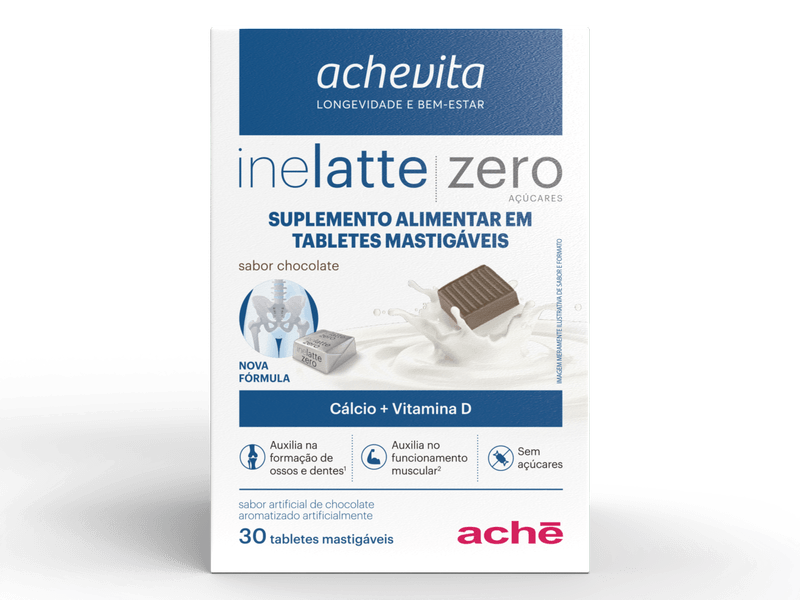 INELATTE ZERO 200UI TAB CHOCO BLX30_EAN 7896658029523_1