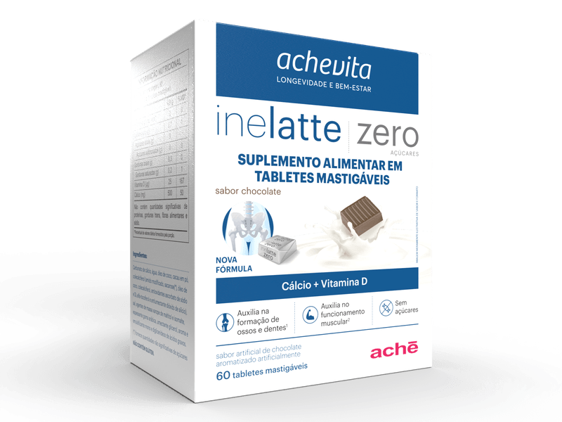 INELATTE ZERO 200UI TAB CHOCO BLX60_EAN 7896658029516 _1