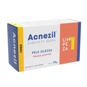 Acnezil Sabonete Pele Oleosa 70g