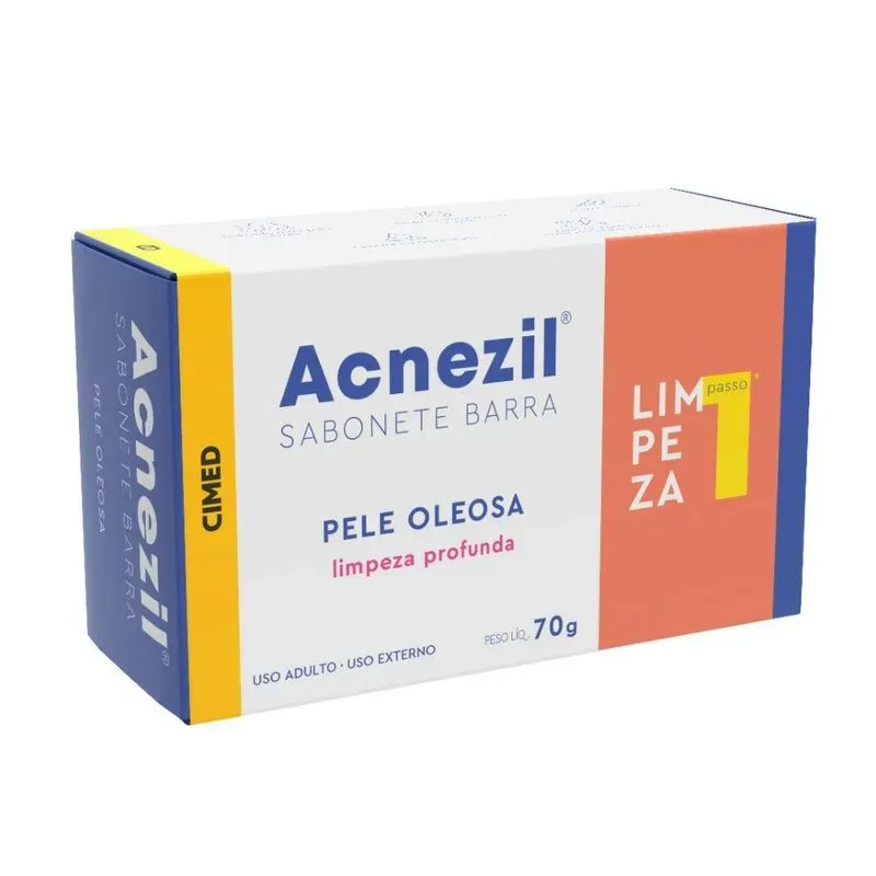 Acnezil Sabonete Pele Oleosa 70g
