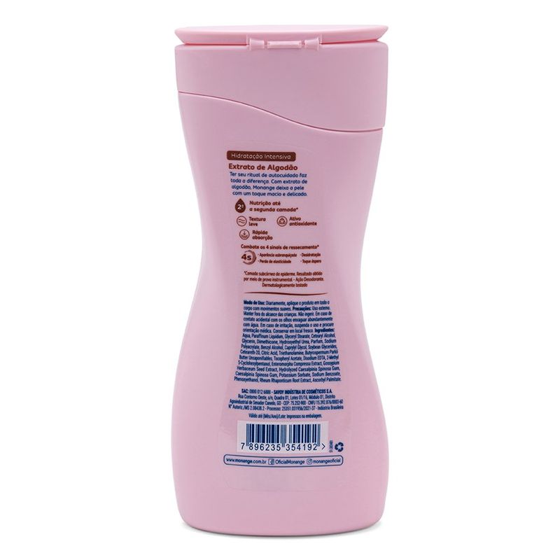 Hidratante Monange Intensiva 200ml 3